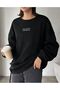 'Favourite' Back Printed Crew Neck Sweatshirt - 6