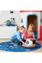 Soft toy multicolor Space shuttle zipper space vehicle plush playmate pillow - 5