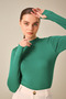 Women's Benetton Green Finger Detailed Bodysuit