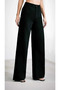 Felix Black Lycra Women's Wide Leg Jeans - Loose Wide Leg Jeans (SUPER HIGH) - 4