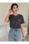 Women's Smoked Sunshine Printed Oversize T-shirt - 4