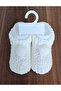 Pompom Knitted Baby Booties 100% Cotton