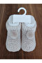 Pompom Knitted Baby Booties 100% Cotton