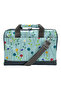13.3'' & 14'' Inch Floral Patterned Blue Laptop/Macbook/Notebook/Computer/Briefcase - 4