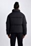 A1550Ax/Bk81 Defacto Women's Coat Black - 7