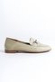 Real Leather Ballerina Loafer with Buckle Detail - 4