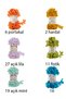 Scarf Puffy 100% Hand Knitted 200 * 22 cm - 7