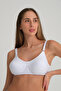 Unsupported Combed Cotton Women's Bra Patterned - 3