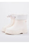 Dark Beige Girl's Rain Boots W10257 Bimbi Euri 256 Elmwood - 3