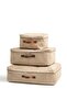 Set of 3 Jute Base Pillow Pillow Quilt Sweater Hurcu - 5