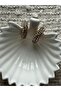 Shiny Zirconia Hoop Earrings - 2