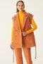 Edwar Comfortable Mold Men's Collar Standard Size Cinnamon Color Women's Vest - 3