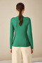 Women's Benetton Green Finger Detailed Bodysuit - 3