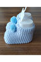 Pompom Knitted Baby Booties 100% Cotton - 2