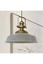 Vintage Pendelleuchte Metall - 8