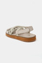 Beige Color Women's Sandals - 4