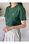 Women's Nefti Green Sunshine Printed Oversize T-shirt - 6