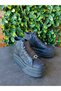 Black Lace Sports Evening Dress Shoes Evening Dress Shoes Sports Lace Up Shoes for Dress - 2