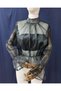 Venessa organza blouse black - 5