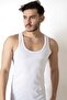 Men's Athlete White 100% Cotton Combed Cotton 3 Pack - 2