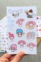 500 Pieces Hello Kitty Sticker Set 20 Pieces Kuromi My Melody Sanrio Laptop Sticker - 8