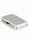Silver Lame Color Silvery Kumsim Evening Bag Evening Bag Wedding Bag Clutch Bag - 3