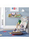 Soft toy multicolor Space shuttle zipper space vehicle plush playmate pillow - 4