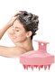 Pink Soft Silicone Hair Washing and Massage Comb - Snr-43