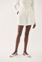 Brians Comfortable Fit Short Length High Waist Ecru Color Women's Shorts - 2