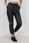 KEF - LEATHER PANT WITH FUR INSIDE - 4