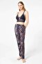 5680 Morning Gowns, Bralets and Trousers Set Navy Blue - 2