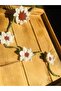 Hair braid clip hand knitted - 2
