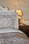 Harmonie 100% Cotton Double Duvet Cover Set Beige - 5