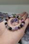 Tourmaline Natural Stone Bracelet 8 Mm (With Life Tree Necklace Gift) Emotional Landing - Prevents Exits - 3