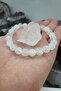 Najaf Natural Stone Bracelet Aa Quality 8 Mm (Crystal Quartz Gift) (Keeps Balanced and Healthy) - 2