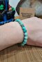 Amazonite Natural Stone Bracelet 8 Mm (With Incense Gift) (100% Real Quality) (Peace and Happiness) - 3