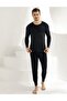 Men's Black Long Sleeve O-Neck Undershirt
ME016-SH - 2
