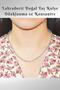 Labradorite Natural Stone Necklace ( Focus and Concentrate ) 4 Mm Aa Quality
