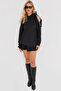 Women's Black Off-the-Shoulder Diving Sweatshirt ST6017 - 2