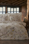 Lussi Yellow 100% Cotton Double Duvet Cover Set - 2