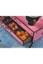 Wooden Decorative and Decorative Coffee Cup & Serving Stylish 4-Section Tray with Drawers (PINK) - 2