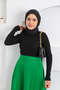 تنورة واسعة مخيطة - 5