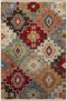 Multicolored Geometric Shape Motif Patterned Creative Modern Decorative Carpet 2430