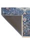 Blue Themed Traditional Motif Ethnic Floral Patterned Creative Vintage Decorative Carpet 2418 - 4