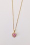 Love Heart Steel Necklace Adds Value to Your Style with Zircon Jewelled Crystal Elegance - 6