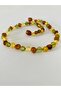 Certified Original Adult Matte Drop Amber Necklace - 3