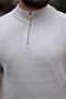 Thick Knit Zipper Sweater - 3