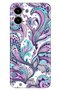 X3 Compatible Case Silicone Patterned Illustrated Cover Blue Mandala