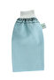 Thin Pore Butterfly Mint Cuffed Hamam Bridal Dowry Spa and Bath Washcloth for Sensitive Skin - 2