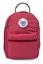 Bobi Red Waterproof Bondit Fabric Large Volume Illustration Mother Baby Care Backpack